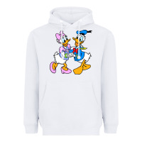 White donal duck Heavyweight Hoodie - linhVisuals