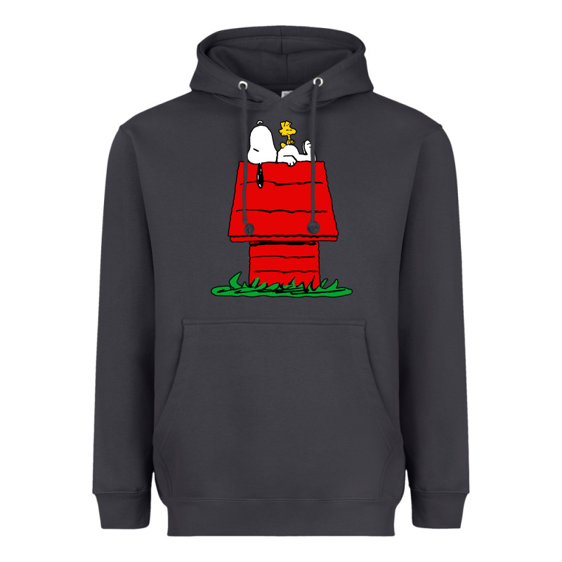 Peanuts The Doghouse Heavyweight Hoodie by linhVisuals | Teevron