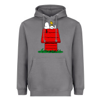 Storm peanuts the doghouse Heavyweight Hoodie - linhVisuals