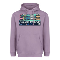 Lavender charleston rainbow road   charleston south carolin Heavyweight Hoodie - linhVisuals
