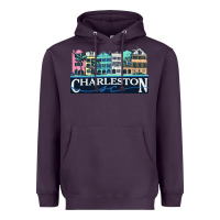 Plum charleston rainbow road   charleston south carolin Heavyweight Hoodie - linhVisuals