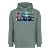 Sage charleston rainbow road   charleston south carolin Heavyweight Hoodie - linhVisuals