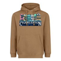 Toasted Coconut charleston rainbow road   charleston south carolin Heavyweight Hoodie - linhVisuals