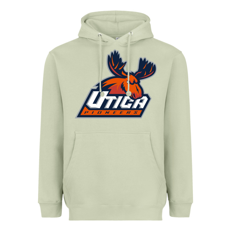 Utica Pioneers Vectorized Heavyweight Hoodie by linhVisuals | Teevron