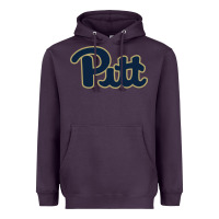 Plum university of pittsburgh Heavyweight Hoodie - linhVisuals