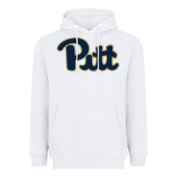 White university of pittsburgh Heavyweight Hoodie - linhVisuals