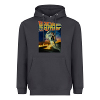 Smoke back to the future vintage Heavyweight Hoodie - linhVisuals