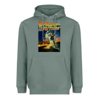 Sage back to the future vintage Heavyweight Hoodie - linhVisuals