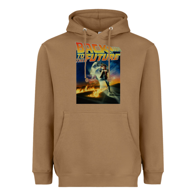 Back To The Future Vintage Heavyweight Hoodie by linhVisuals | Teevron
