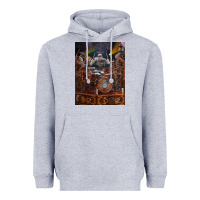 Heather Grey Neil Peart cool Heavyweight Hoodie - linhVisuals