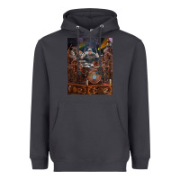 Smoke Neil Peart cool Heavyweight Hoodie - linhVisuals