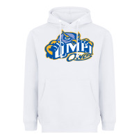 White university of maine at presque isle vectorized Heavyweight Hoodie - linhVisuals