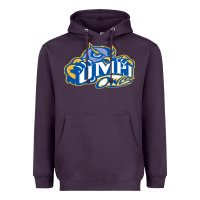 Plum university of maine at presque isle vectorized Heavyweight Hoodie - linhVisuals