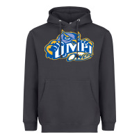 Smoke university of maine at presque isle vectorized Heavyweight Hoodie - linhVisuals