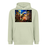 Matcha Neil Peart encore Heavyweight Hoodie - linhVisuals