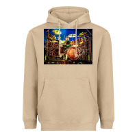 Mushroom Neil Peart encore Heavyweight Hoodie - linhVisuals