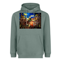 Sage Neil Peart encore Heavyweight Hoodie - linhVisuals