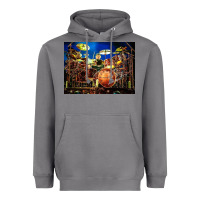 Storm Neil Peart encore Heavyweight Hoodie - linhVisuals
