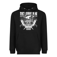 Black delorean machine Heavyweight Hoodie - linhVisuals