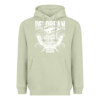Matcha delorean machine Heavyweight Hoodie - linhVisuals