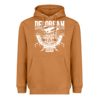Meerkat delorean machine Heavyweight Hoodie - linhVisuals