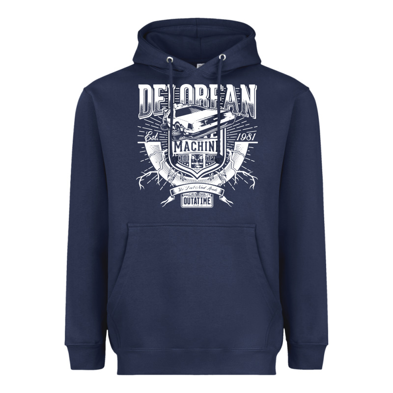 Delorean Machine Heavyweight Hoodie by linhVisuals | Teevron