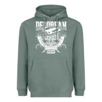 Sage delorean machine Heavyweight Hoodie - linhVisuals