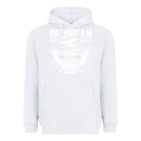 White delorean machine Heavyweight Hoodie - linhVisuals