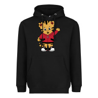 Black daniel tigers neighborhood Heavyweight Hoodie - linhVisuals