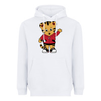 White daniel tigers neighborhood Heavyweight Hoodie - linhVisuals