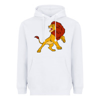 White mufasa the lion king Heavyweight Hoodie - linhVisuals
