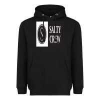 Black salty crew Heavyweight Hoodie - linhVisuals