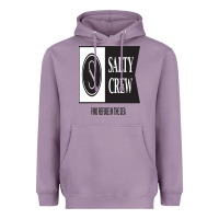 Lavender salty crew Heavyweight Hoodie - linhVisuals