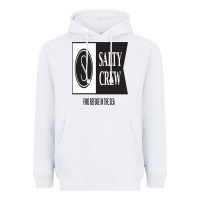 White salty crew Heavyweight Hoodie - linhVisuals