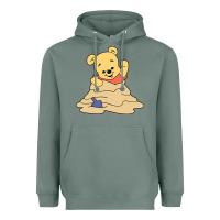 Sage baby bear Heavyweight Hoodie - linhVisuals