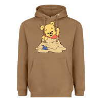 Toasted Coconut baby bear Heavyweight Hoodie - linhVisuals