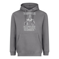 Storm schwarzenegger arnie Heavyweight Hoodie - linhVisuals