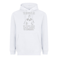 White schwarzenegger arnie Heavyweight Hoodie - linhVisuals
