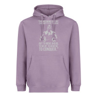 Lavender schwarzenegger arnie Heavyweight Hoodie - linhVisuals