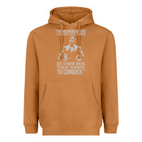 Meerkat schwarzenegger arnie Heavyweight Hoodie - linhVisuals