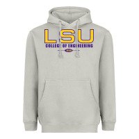 Moon Dust lsu college of engineering  1890 Heavyweight Hoodie - linhVisuals
