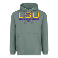Sage lsu college of engineering  1890 Heavyweight Hoodie - linhVisuals