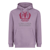 Lavender education of loma linda Heavyweight Hoodie - linhVisuals