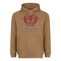 Toasted Coconut education of loma linda Heavyweight Hoodie - linhVisuals
