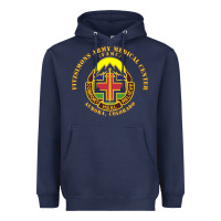 Navy fitzsimon army medical center Heavyweight Hoodie - linhVisuals