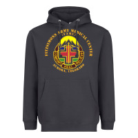 Smoke fitzsimon army medical center Heavyweight Hoodie - linhVisuals