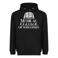 Black medical college of wisconsin Heavyweight Hoodie - linhVisuals