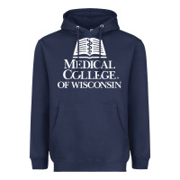 Navy medical college of wisconsin Heavyweight Hoodie - linhVisuals