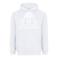 White medical college of wisconsin Heavyweight Hoodie - linhVisuals