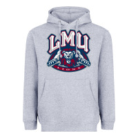 Heather Grey lmu education Heavyweight Hoodie - linhVisuals